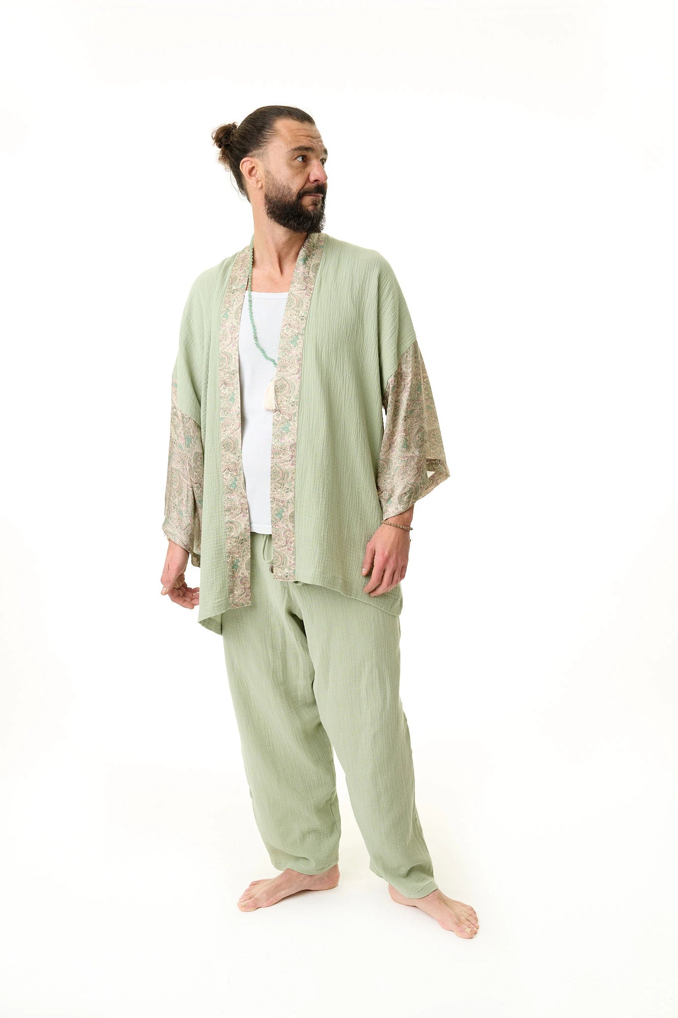 Sisters of Siam Herren Kimono - Gratitude