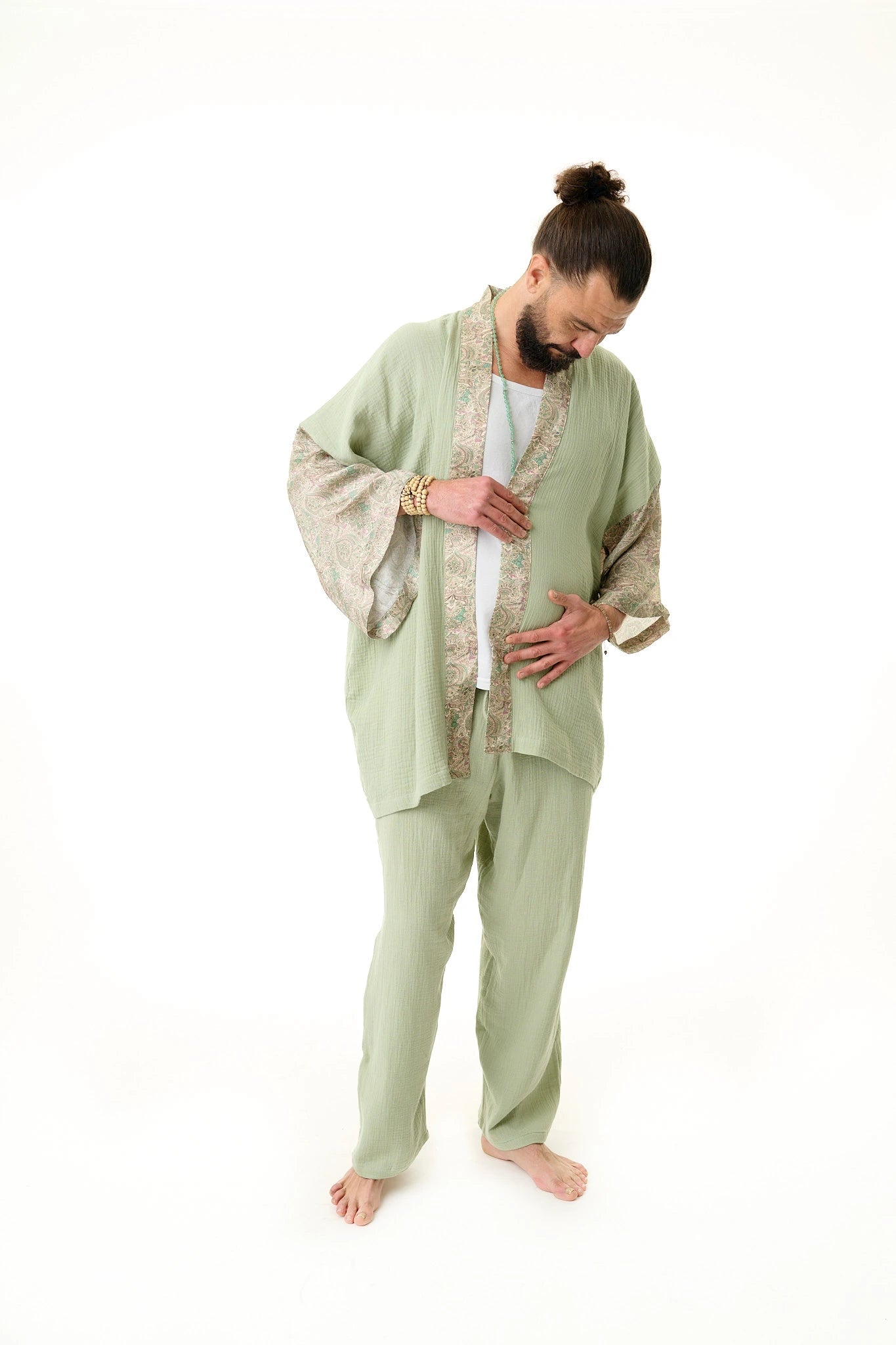 Sisters of Siam Herren Kimono - Gratitude