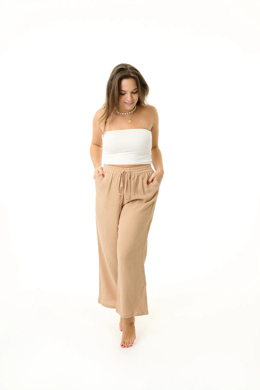 Sisters of Siam - Goldene Damen Baumwollhose